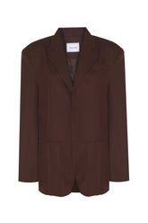 Mocha Flair Kahverengi Blazer