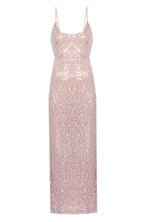 Mermaid By Jerrushkâ – Pembe Payetli Elbise