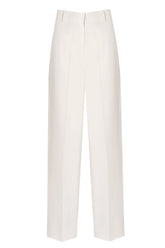 Ivory Flow Trousers