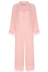 Pink Feathered Set
