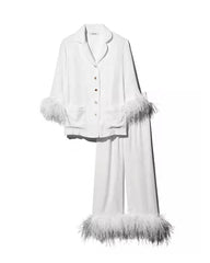 White Feathered Set
