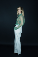 Ivory Flow Trousers
