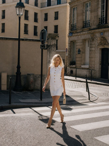 Classy White Dress