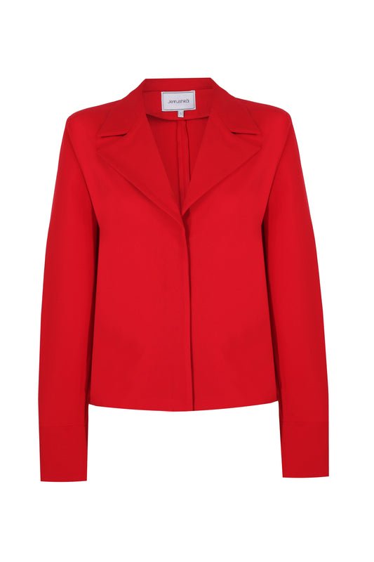 Classy Red Blazer