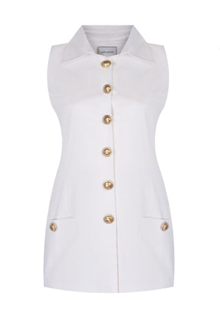 Classy White Dress