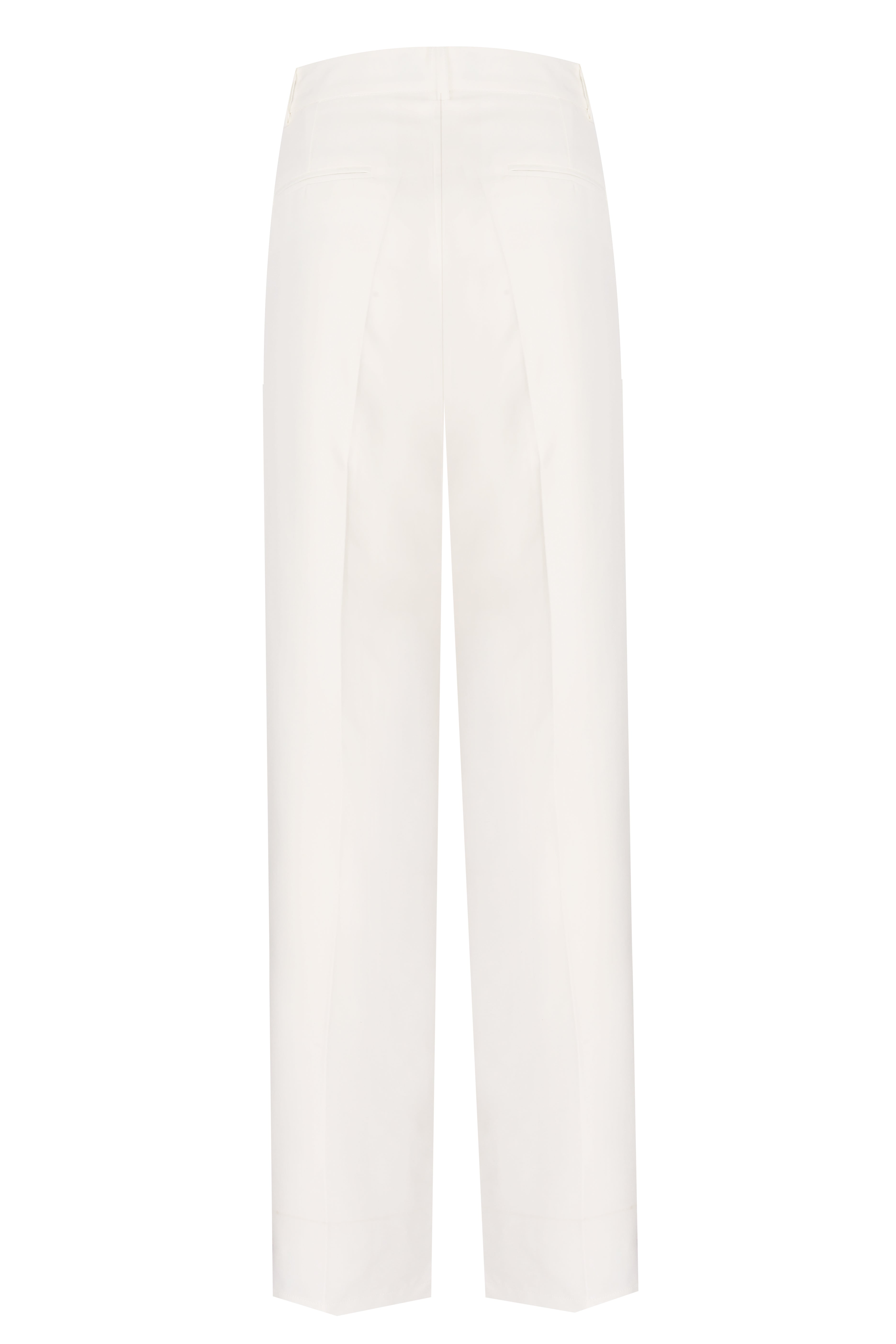 Ivory Flow Trousers