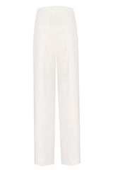 Ivory Flow Trousers