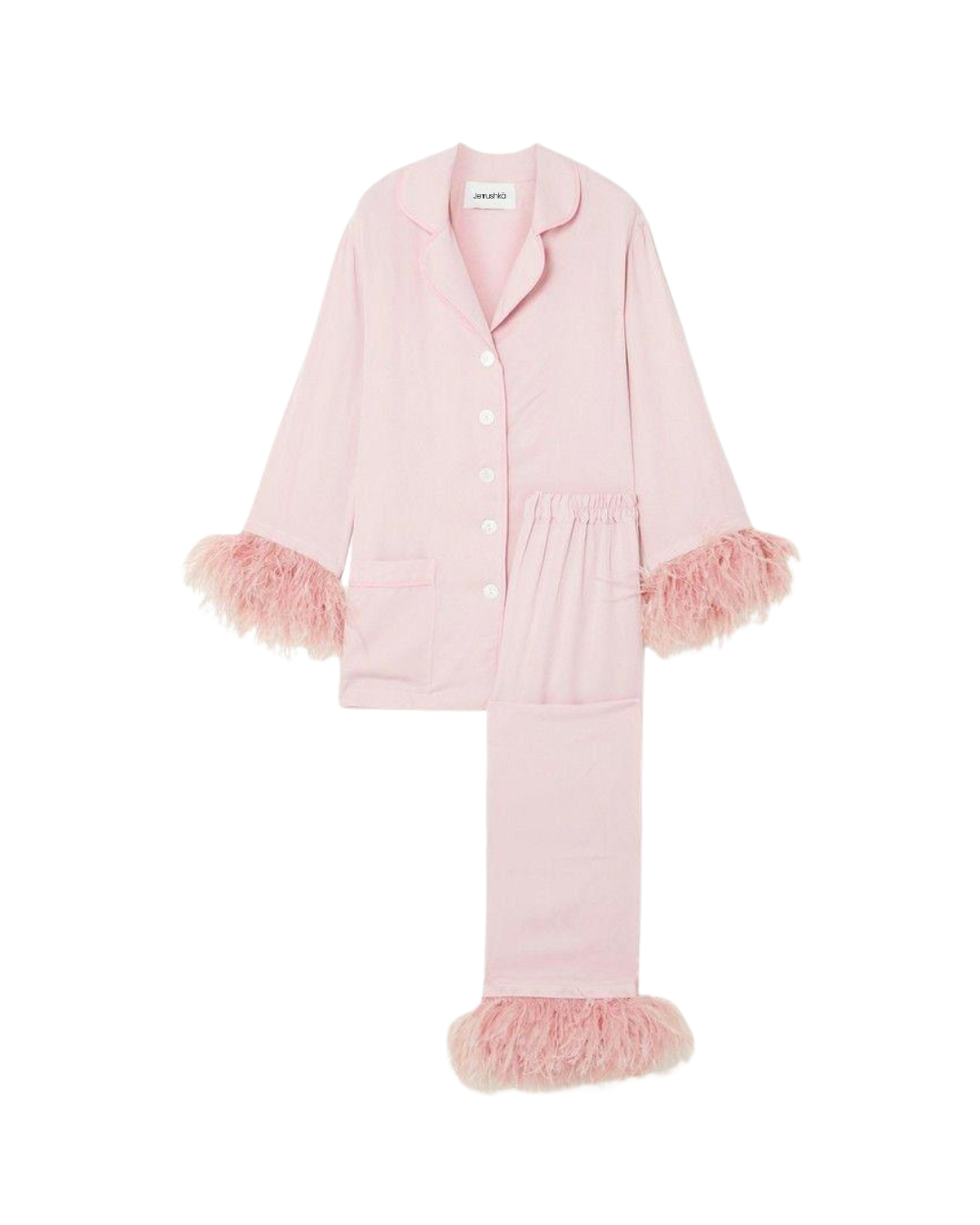 Pink Feathered Set
