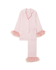 Pink Feathered Set
