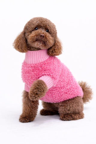 Rosé Paw Knit